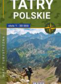 Mapa turystyczna - Tarty Polskie 1:30 000