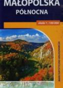 Mapa tur-krajoznawcza - Małopolska północna