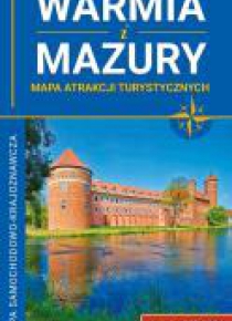 Mapa atrakcji tur. - Warmia i Mazury 1:225 000