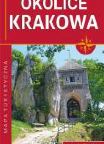 Mapa turystyczna - Okolice Krakowa 1:55 000