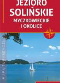Mapa turystyczna - Jezioro Solińskie 1:25 000