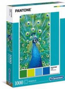 Puzzle 1000 Pantone - Niebieski Paw