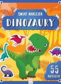 Świat naklejek. Dinozaury