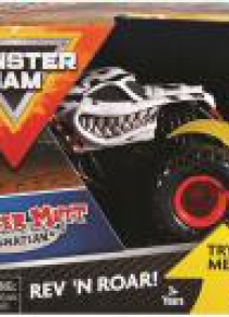 Monster Jam Warczące opony 1:43 wzory