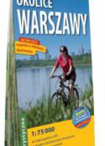 Comfort!map Okolice Warszawy 1:75 000 mapa w.2019