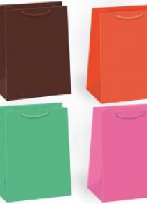 Torba prezentowa One colour 23x32x12,5 cm mix