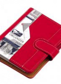 Organizer A6 Jazz czerwony ELEFANT