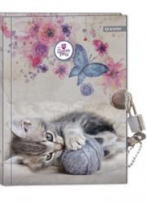 Pamiętnik z kłódką The Sweet Pets Kot