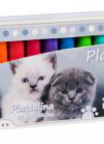 Plastelina 12 kolorów Cuties koty