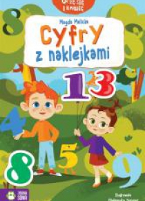Cyfry z naklejkami
