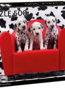 Puzzle 500 Dalmatian Puppies