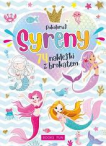 Kolorowanka z naklejkami - Syreny