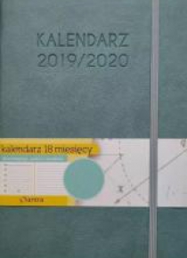 Kalendarz A5 2019/2020 miętowy 18 M-cy ANTRA