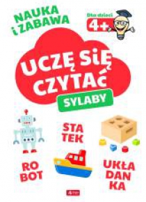 Uczę się czytać. Sylaby 4+
