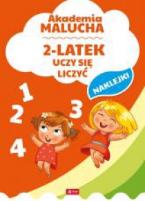 Akademia malucha. 2-latek uczy się liczyć