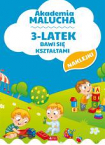 Akademia malucha. 3-latek bawi się kształtami
