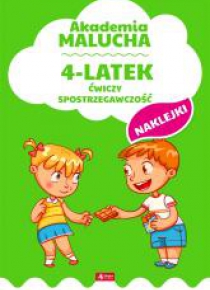 Akademia malucha. 4-latek ćwiczy spostrzegawczość
