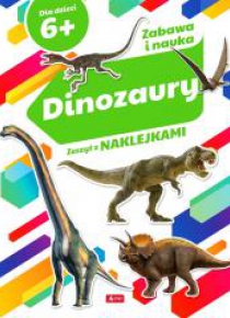 Dinozaury. Zeszyt z naklejkami 6+