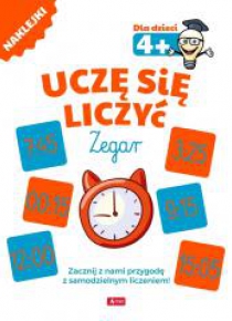 Uczę się liczyć. Zegar 4+