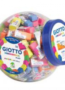 Mini gumka do mazania Fluo (120szt) GIOTTO