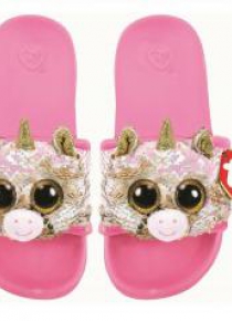 TY Fashion Fantasia - cekinowe kapcie Jednorożec M