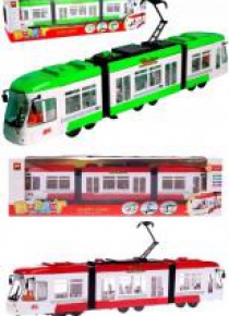 Tramwaj 46cm z dźwiękami i światłem