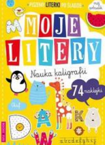 Nauka kaligrafii. Moje literki