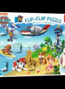 Puzzle 36 z okienkiem - Paw Patrol wakacje TREFL