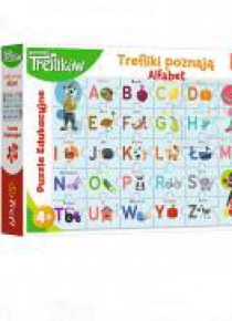 Puzzle Edukacyjne Trefliki poznają alfabet TREFL