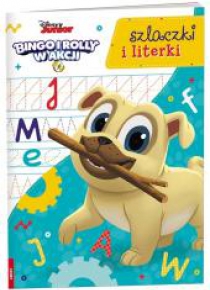 Bingo i Rolly w akcji. Szlaczki i literki