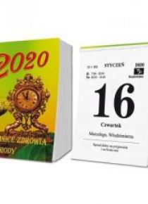 Kalendarz 2020 zdzierak SD2