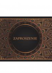 Zaproszenia Style nr 06 (opakowanie 10 szt)