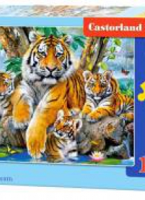 Puzzle 120 Tigers by the Stream CASTOR