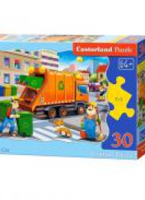 Puzzle 30 Garbage Car CASTOR