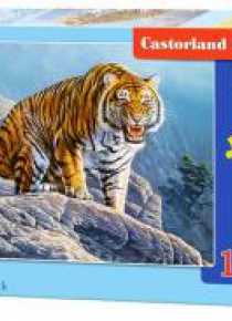 Puzzle 180 Tiger on the rock CASTOR
