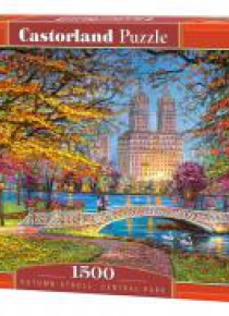 Puzzle 1500 Autumn Stroll Centtral Park CASTOR
