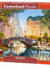 Puzzle 1000 Ewening Walk Central Park CASTOR