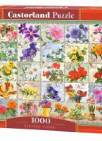 Puzzle 1000 Vintage Floral CASTOR