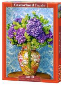 Puzzle 1000 Bouquet of Hydrangeas CASTOR