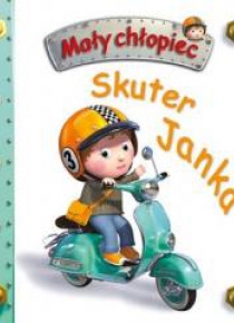 Mały chłopiec. Skuter Janka w.2019