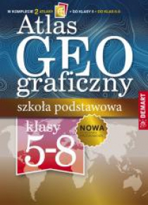 Pakiet: Atlas geog. Szkoła podstawowa 5 -8 klasa