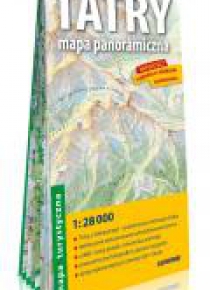 Comfort! map Tatry. Mapa panoramiczna 1:28 000
