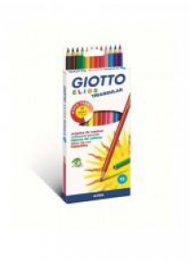 Kredki ołówkowe Elios Triangular 12 kolorów GIOTTO
