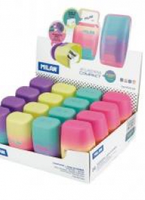 Temperówko-gumka Compact Sunset (16szt) MILAN