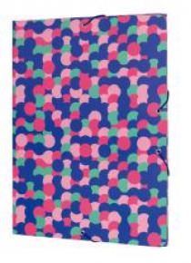 Teczka A4 z gumką Dotty MILAN