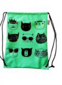 Worek szkolny plecak WR1009 Cat face MESIO