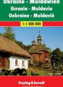 Mapa samochodowa - Ukraina, Mołdawia 1:1 000 000
