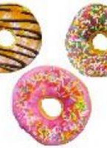 Poduszka doughnut mix wzorów ROZETTE