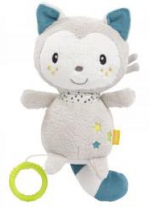 Maskotka z pozytywką Kot Yuki 28 cm