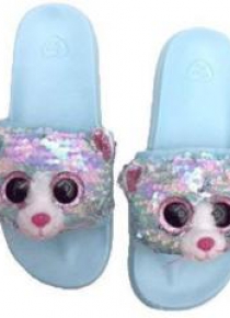Ty Fashion cekinowe kapcie - Kot rozm.M